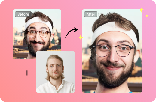 Scambia volti nei meme gratuitamente