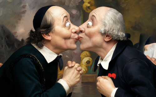 Immagini meme di baci con AI